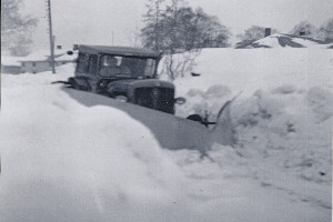 Bilde av Brøyting i Huvikveien
